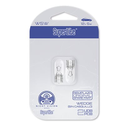 W5W 2,1x9,5 D 12V 2PCSPLUS POWER ACCESORIOS, S.L.