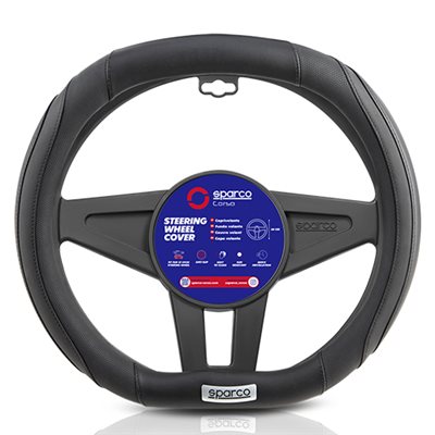 FUNDA VOLANTE BASE PLANA NEGRA