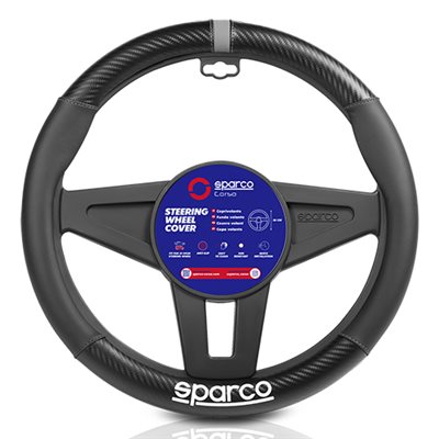 FUNDA VOLANTE NEGRO CARBONOPLUS POWER ACCESORIOS, S.L.