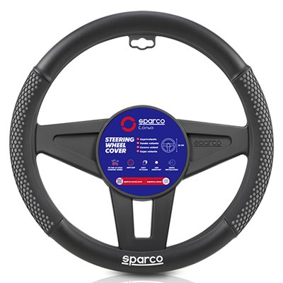 FUNDA VOLANTE NEGRO COMFORT