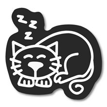 ADHESIVO FAMILIA GATO