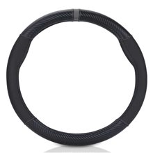 FUNDA VOLANTE NEGRO CARBONO