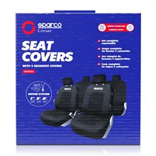 JUEGO FUNDAS SPORT NEGRA