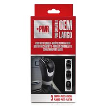 POMO* OEM LARGO PIEL NEGRA